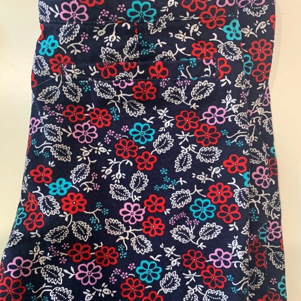 Janie and Jack girls 7 Floral Patterned Shorts summer break preppy USA